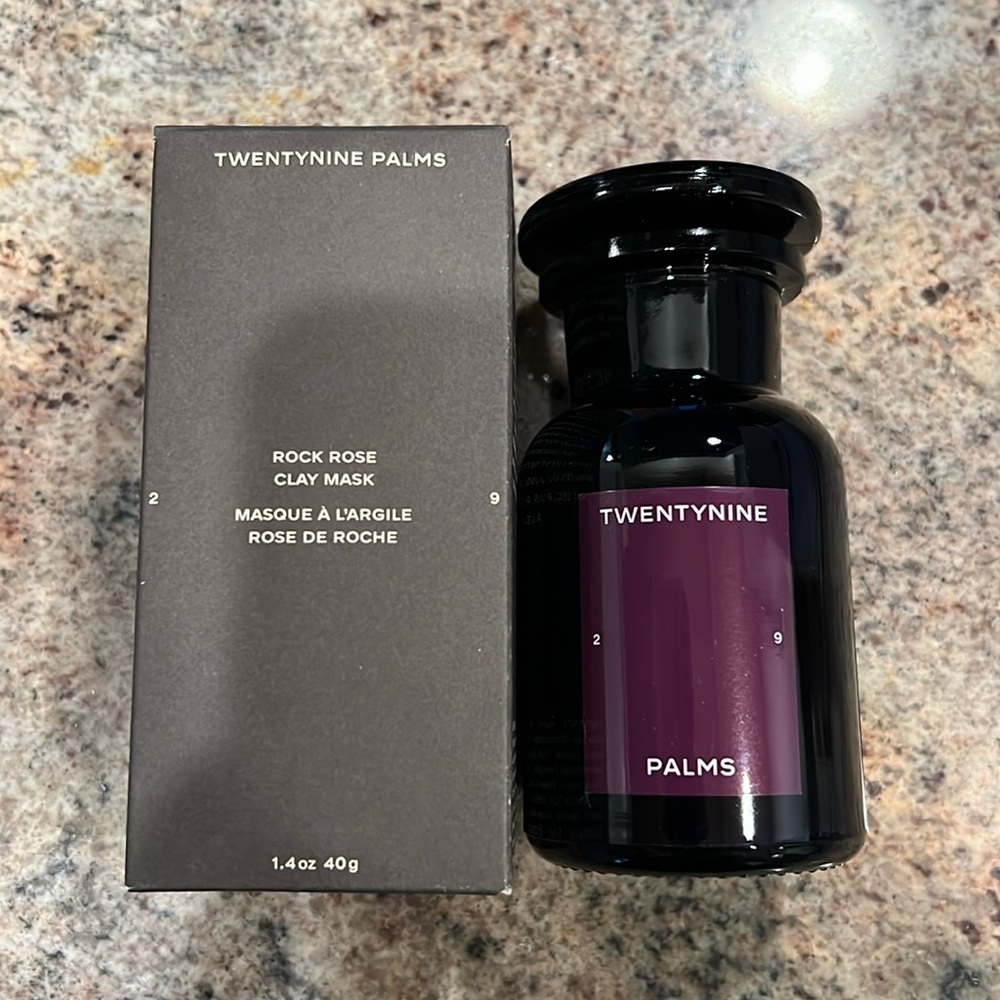 TWENTYNINE PALMS Rock Rose Clay Mask NIB